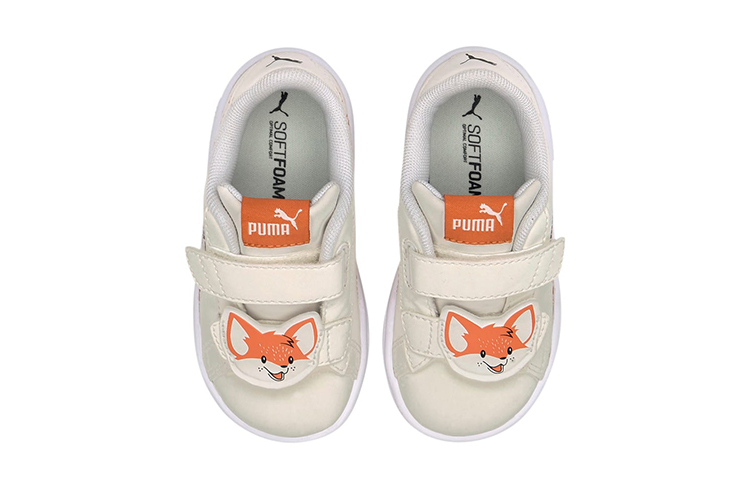 Lookbook (TD) Puma Smash V2 Animales V 'Gris Vaporoso Paprika' 373186-01