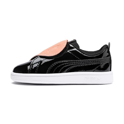 (Infant) Puma Smash v2 BFF Patent Inf 'Black Pink'