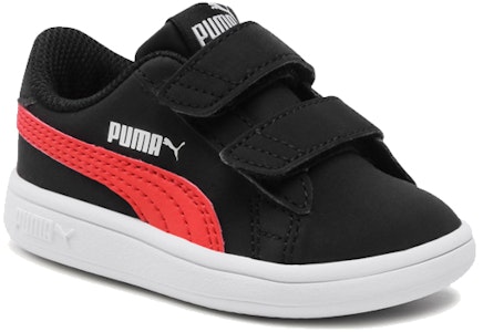 (TD) Puma Smash V2 Buck V Inf 'Hitam Merah' 365184-26 Lookbook (TD) Puma Smash V2 Buck V Inf 'Hitam Merah' 365184-26