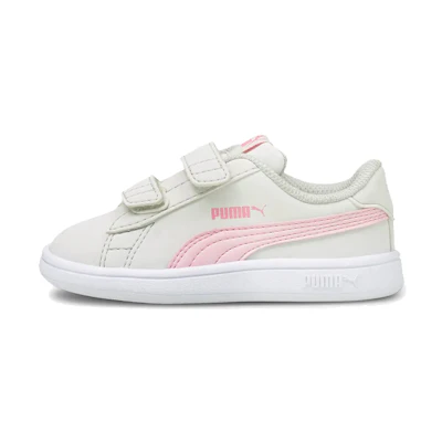 (Infant) Puma Smash V2 Buck V Inf 'Grey Pink Velcro'