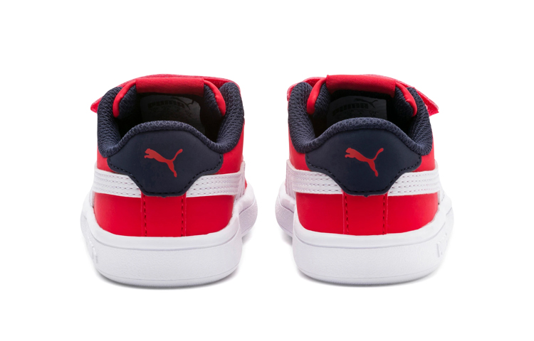 Shop (TD) (乳児用) プーマ スマッシュ V2 バック V インファント 'レッドベルクロ' 365184-07 365184-07