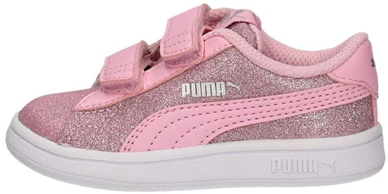 (Infant) Puma Smash V2 Glitz Glam 'Pink Velcro' 367380-12 Buy (Infant) Puma Smash V2 Glitz Glam 'Pink Velcro' 367380-12