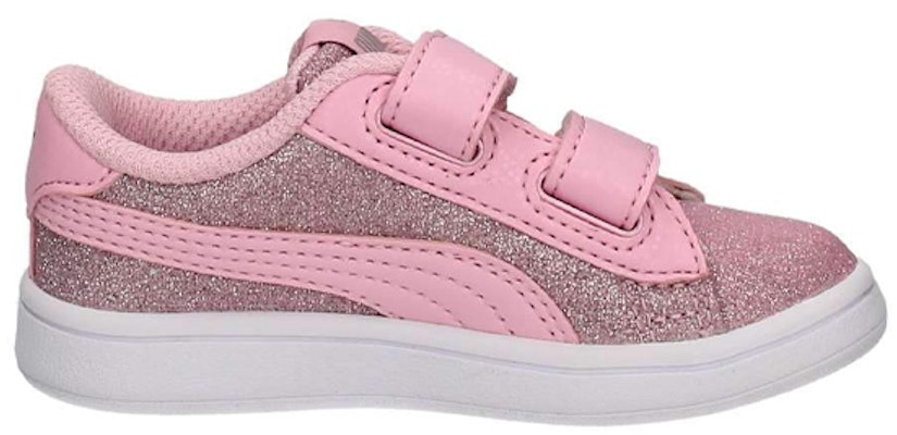 (TD) プーマ スマッシュ V2 グリッツグラム 'ピンク ベルクロ' 367380-12 Order (TD) プーマ スマッシュ V2 グリッツグラム 'ピンク ベルクロ' 367380-12