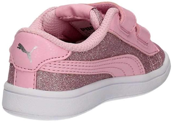 (Infant) Puma Smash V2 Glitz Glam 'Pink Velcro' 367380-12 Shop (Infant) Puma Smash V2 Glitz Glam 'Pink Velcro' 367380-12