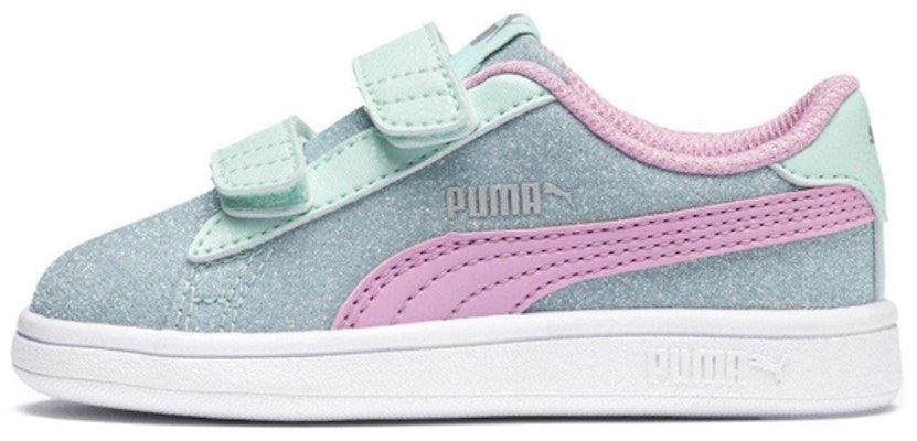 (Infant) Puma Smash V2 Glitz Glam Velcro Low 'Green' 367380-07 Buy (Infant) Puma Smash V2 Glitz Glam Velcro Low 'Green' 367380-07