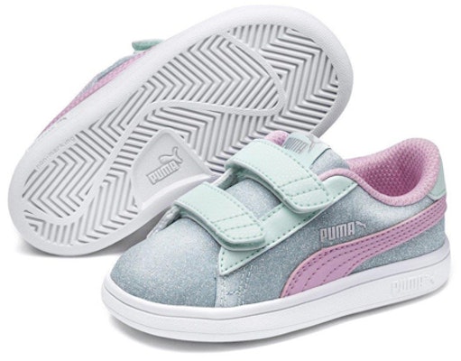 (Infant) Puma Smash V2 Glitz Glam Velcro Low 'Green' 367380-07 Order (Infant) Puma Smash V2 Glitz Glam Velcro Low 'Green' 367380-07