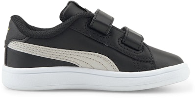 (TD) 彪马Smash V2 L V‘黑绿’儿童休闲鞋 365174-31 Order (TD) 彪马Smash V2 L V‘黑绿’儿童休闲鞋 365174-31