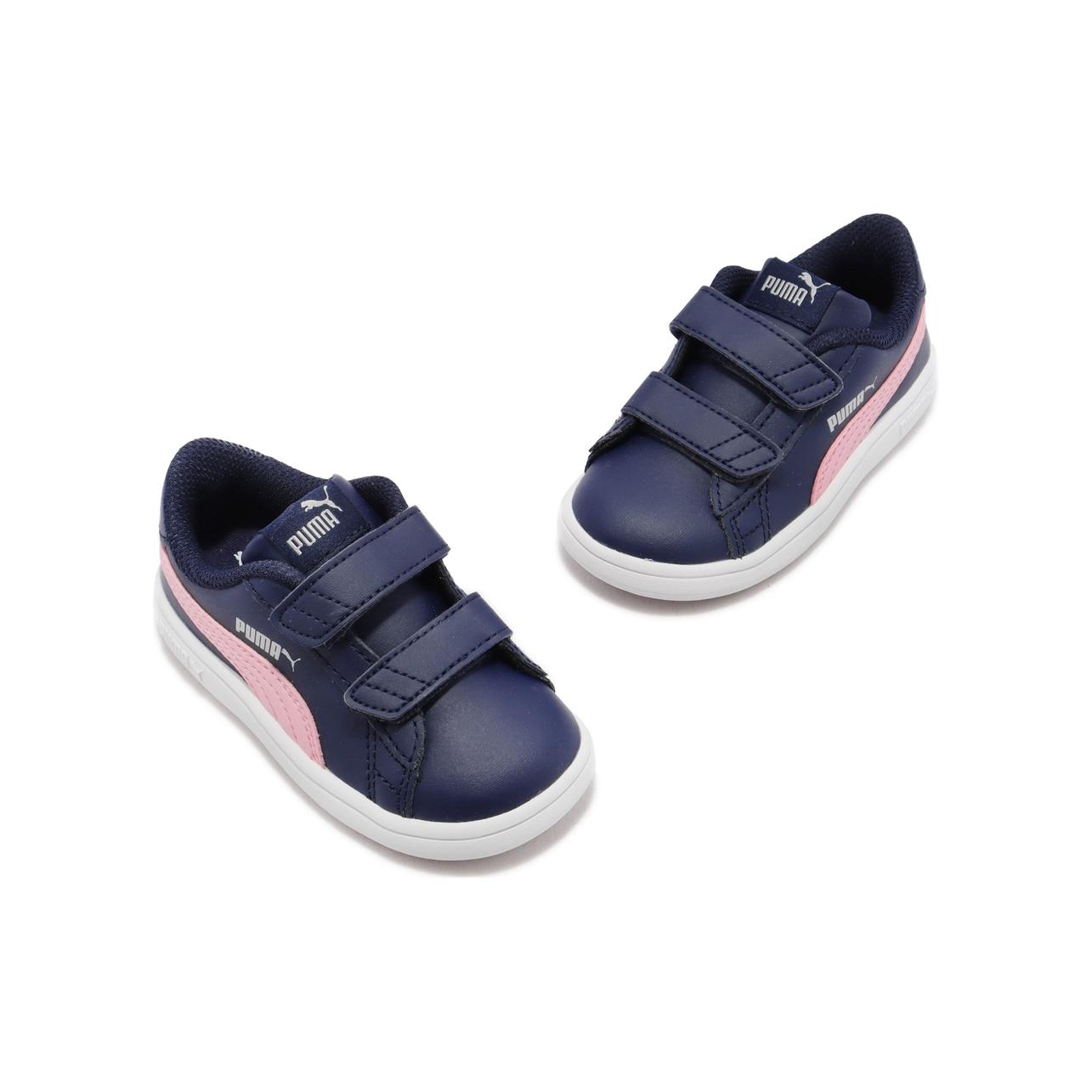 Shop (TD) Puma Smash V2 L V 'Biru Peacoat Peony' 365174-32