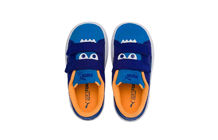 Shop (TD) Puma Smash v2 Monster V Infantil 'Azul' 369681-01