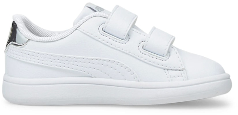 (Infant) Puma Smash v2 SL V 'Metallic White' 382377-01 Order (Infant) Puma Smash v2 SL V 'Metallic White' 382377-01