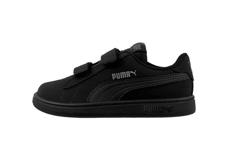 (Infant) Puma Smash V2 SL V Bdp 'Black Velcro' 382614-01