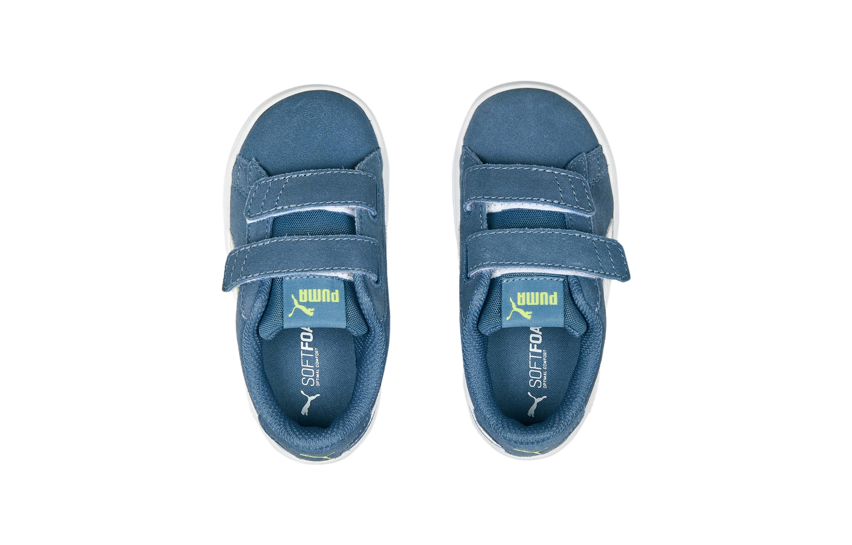 Shop (TD) プーマ スマッシュV2 スエード "ディープダイブ" 365178-33