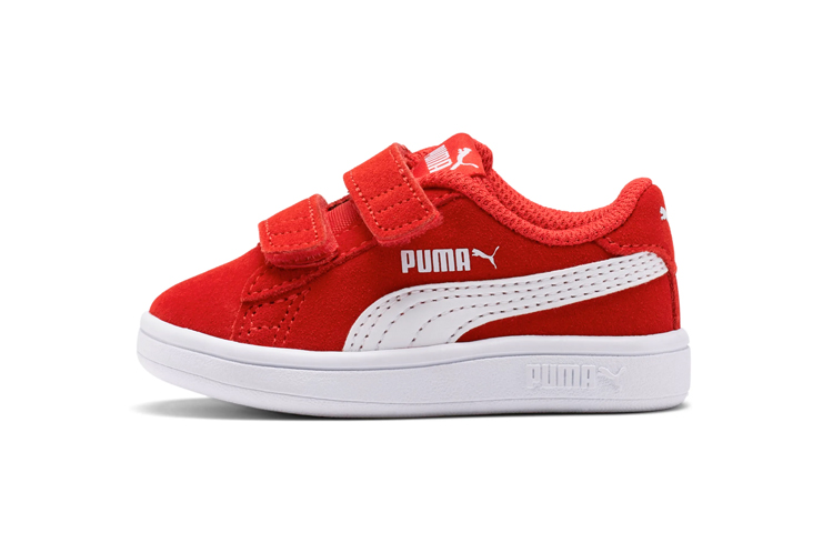 Buy （嬰兒）Puma Smash v2 麂皮 '高風險紅' 365178-03