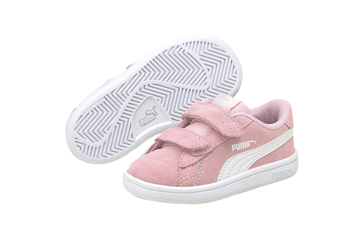 Shop (TD) Puma Smash v2 Suede 'Pink Lady'女士 365178-27