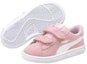 Shop (TD) Puma Smash v2 Suede 'Pink Lady'女士 365178-27