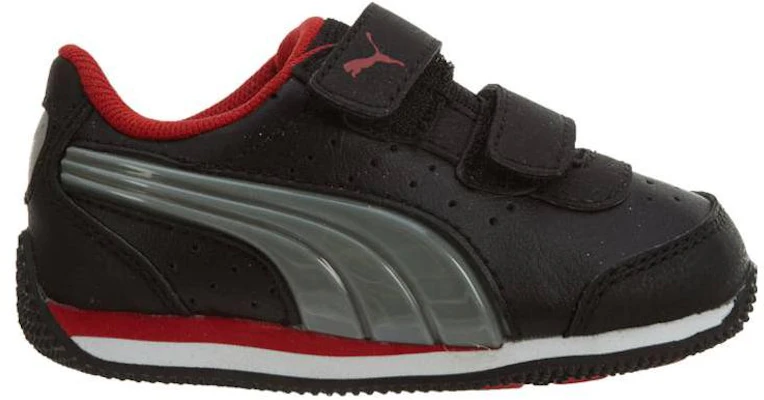 (TD) Puma Speed Light Up ''Zwart Grijs Rood'' 357640-07 Order (TD) Puma Speed Light Up ''Zwart Grijs Rood'' 357640-07
