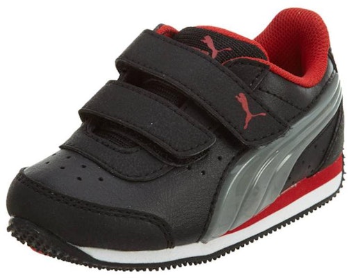 (Infant) Puma Speed Light Up 'Black Grey Red' 357640-07 Lookbook (Infant) Puma Speed Light Up 'Black Grey Red' 357640-07