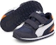 Lookbook (TD) Puma ST Runner V2 Mesh AC 'Peacoat Vibrant Orange' Lelaki 367137-13