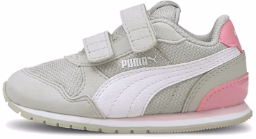 (Infant) Puma St Runner V2 Mesh AC Running Shoes 'Toddler Grey Pink' 367137-14 (Infant) Puma St Runner V2 Mesh AC Running Shoes 'Toddler Grey Pink' 367137-14