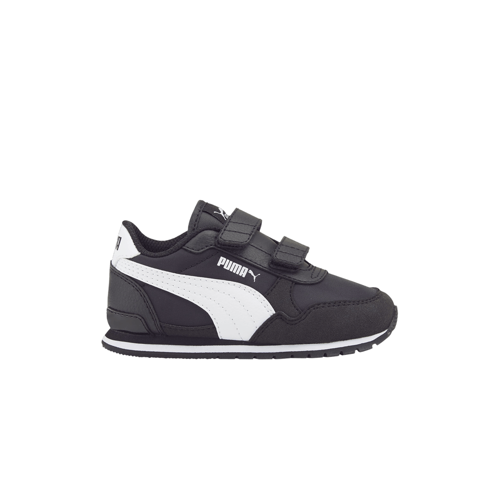 (Infant) Puma ST Runner v3 Nylon 'Black White' 384903-01