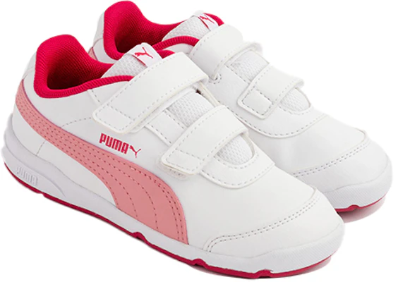 (TD) Puma Stepfleex 2 SL VE 'Pink-White Velcro' Anak-anak Perempuan 192523-16 Lookbook (TD) Puma Stepfleex 2 SL VE 'Pink-White Velcro' Anak-anak Perempuan 192523-16