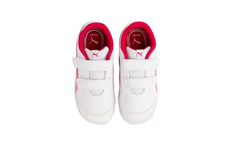 Shop (TD) Puma Stepfleex 2 SL VE 'Pink-White Velcro' Anak-anak Perempuan 192523-16