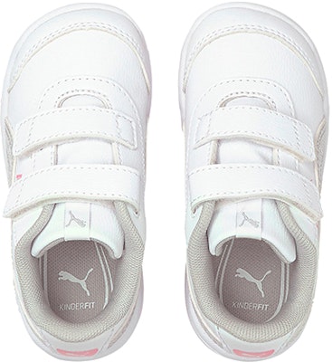 (TD) 幼兒款Puma Stepfleex 2 Sl Ve Gritz Fs V Inf「白灰粉」193622-05鞋款。 193622-05 Lookbook (TD) 幼兒款Puma Stepfleex 2 Sl Ve Gritz Fs V Inf「白灰粉」193622-05鞋款。 193622-05