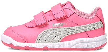 (Infant) Puma Stepfleex 2 Sl Ve Inf 'Gritz Fs Pink Grey' 193622-06 (Infant) Puma Stepfleex 2 Sl Ve Inf 'Gritz Fs Pink Grey' 193622-06