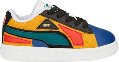 (Infant) Puma Suede 'Layers - Blazing Blue Varsity Green' 387806-01 (Infant) Puma Suede 'Layers - Blazing Blue Varsity Green' 387806-01