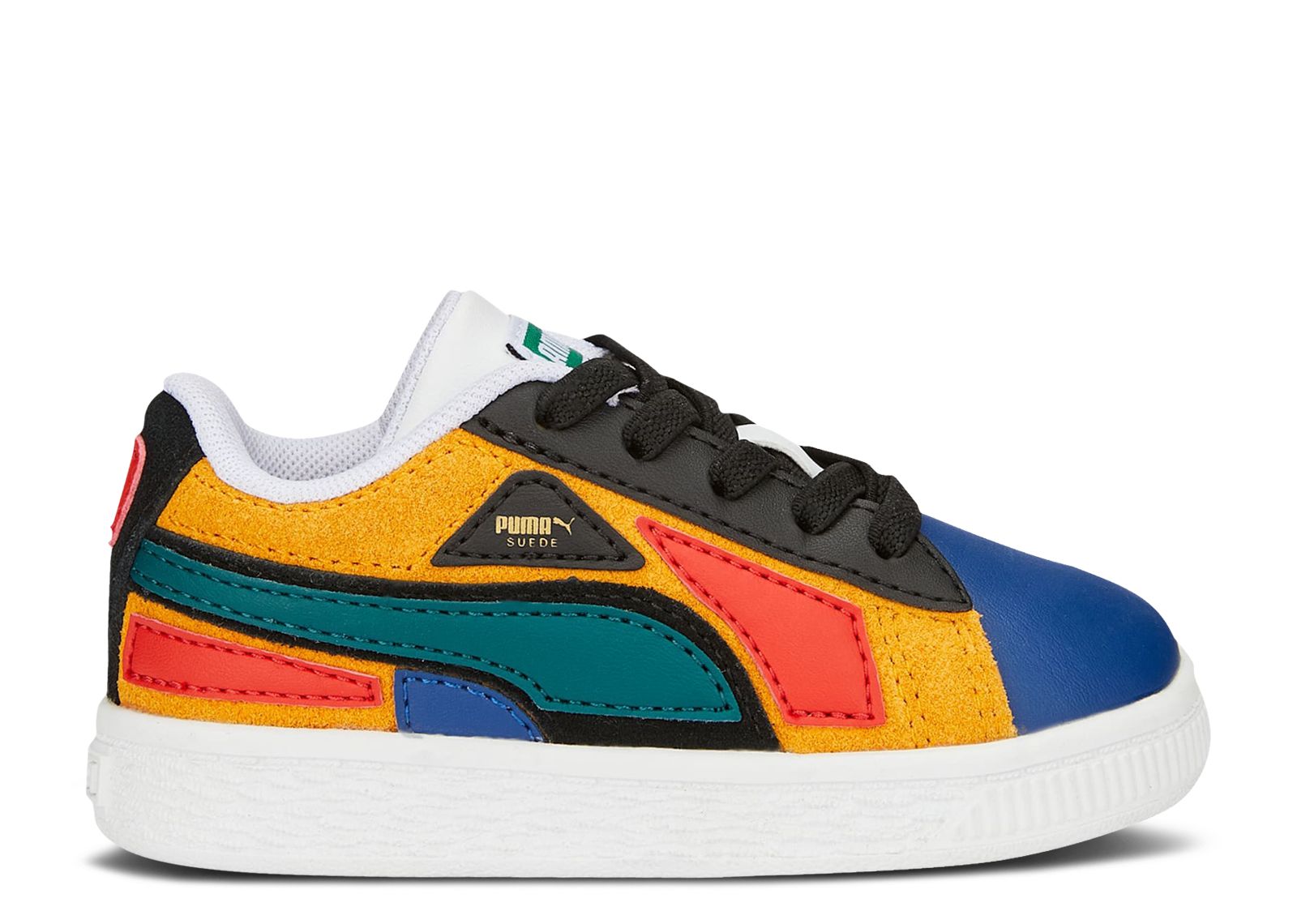 Buy (TD) Puma Suede 'Layers - Biru Menyala Hijau Varsity' 387806-01
