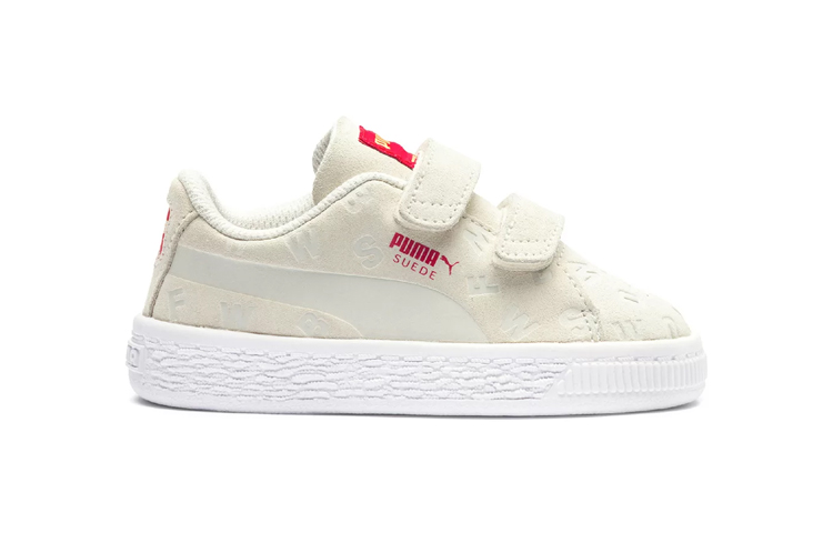 (Infant) Puma Suede All-Over Print V 'Justice League Cream' 圖 2
