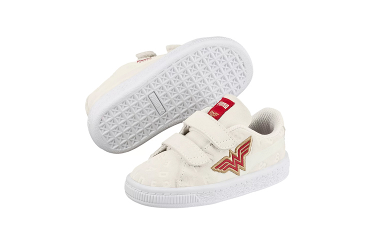 (Infant) Puma Suede All-Over Print V 'Justice League Cream' 圖 3