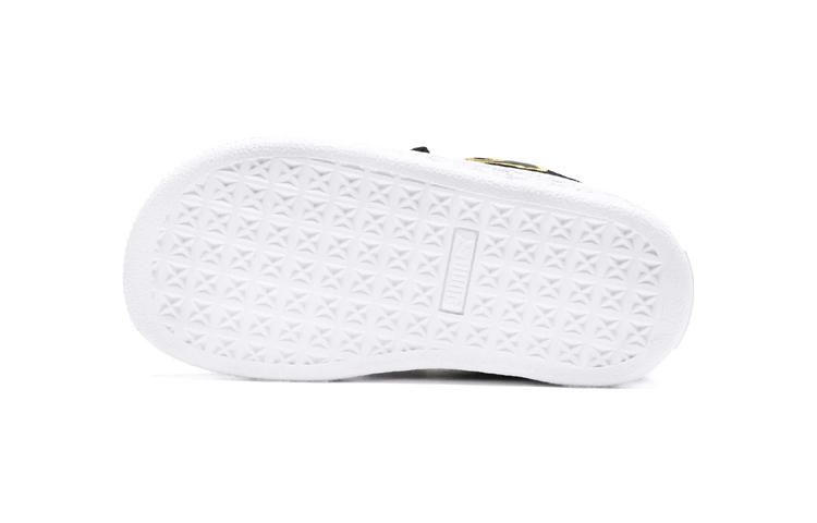 Purchase (TD) プーマ スエード オールオーバープリント V 'ジャスティスリーグ ブラック' 366560-01