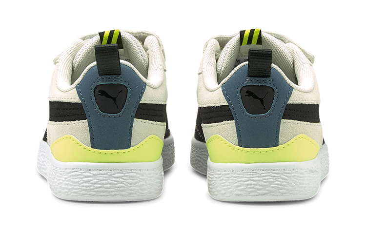 (Infant) Puma Suede Bloc 'White Black Yellow' 圖 4