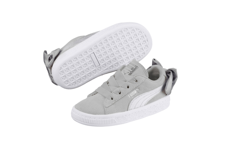 Shop (TD) Puma Suede Bow AC『米色蝴蝶結』 367320-06