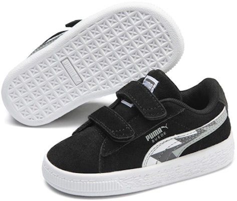 (Infant) Puma Suede Classic 'Lightning Black Silver' 370387-03 Lookbook (Infant) Puma Suede Classic 'Lightning Black Silver' 370387-03