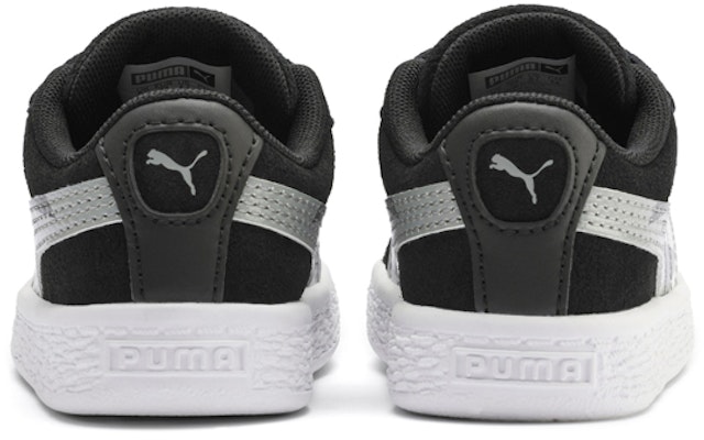 (Infant) Puma Suede Classic 'Lightning Black Silver' 370387-03 Shop (Infant) Puma Suede Classic 'Lightning Black Silver' 370387-03