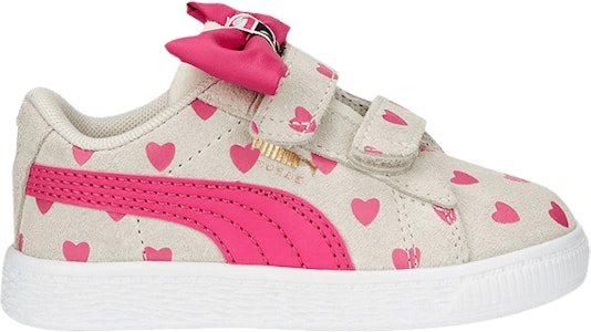 (TD) Puma Suede Classic Re-Bow 5 'Hearts - Pristine' Putih Bersih 389615-02 Buy (TD) Puma Suede Classic Re-Bow 5 'Hearts - Pristine' Putih Bersih 389615-02