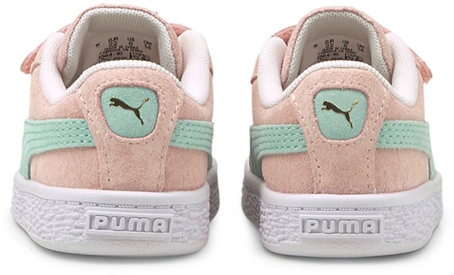 (Infant) Puma Suede Classic XXI 'Pink Green White' 380564-10 Shop (Infant) Puma Suede Classic XXI 'Pink Green White' 380564-10