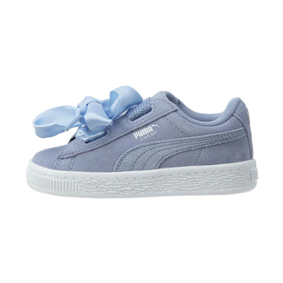 (Infant) Puma Suede Heart 'Blue Lace-Up'