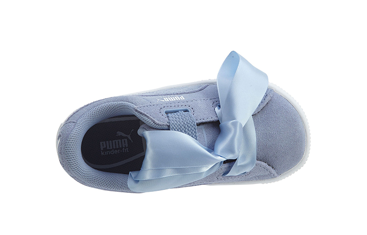 (Infant) Puma Suede Heart 'Blue Lace-Up' 圖 3