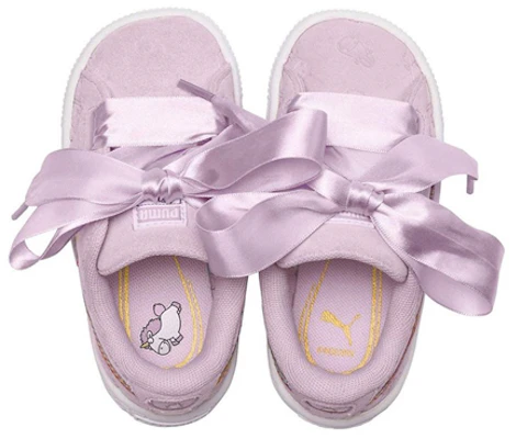 (TD) Puma Suede Heart ''Minions Fluffy Purple'' Ungu 366646-01 Lookbook (TD) Puma Suede Heart ''Minions Fluffy Purple'' Ungu 366646-01