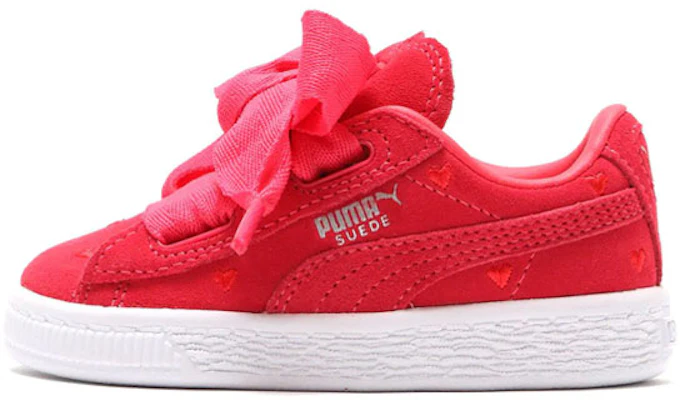 (TD) Puma Suede Heart 紅色 女款 綁帶休閒鞋 365137-01 Buy (TD) Puma Suede Heart 紅色 女款 綁帶休閒鞋 365137-01