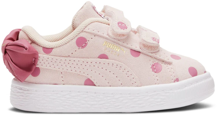 (Infant) Puma Suede Light Flex Bow Graphic 5 'Island Pink Polka Dots' 388514-01 Buy (Infant) Puma Suede Light Flex Bow Graphic 5 'Island Pink Polka Dots' 388514-01