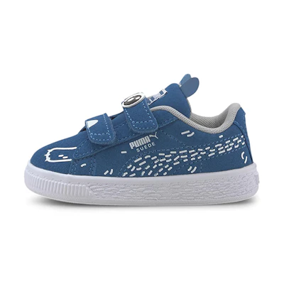(Infant) Puma Suede Monster Family V Low-Top Casual Sneakers 'Blue Magic Tape'