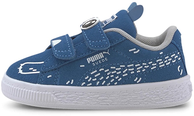 (Infant) Puma Suede Monster Family V Low-Top Casual Sneakers 'Blue Magic Tape' 371097-01 Buy (Infant) Puma Suede Monster Family V Low-Top Casual Sneakers 'Blue Magic Tape' 371097-01
