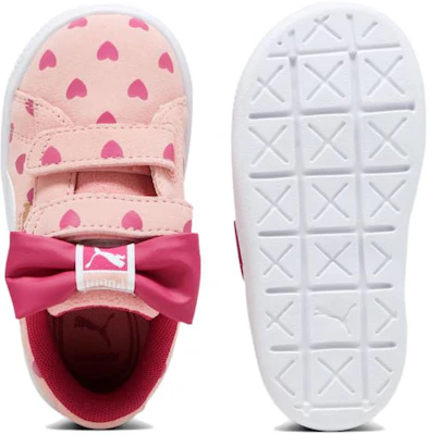 (TD) Puma Suede Re-Bow V 粉白配色 389615-03 Shop (TD) Puma Suede Re-Bow V 粉白配色 389615-03