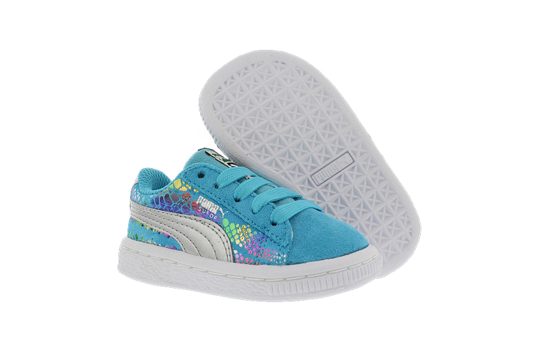 Shop (TD) Puma Suede Sportlux Para Niños Pequeños 'Azul' 361362-03
