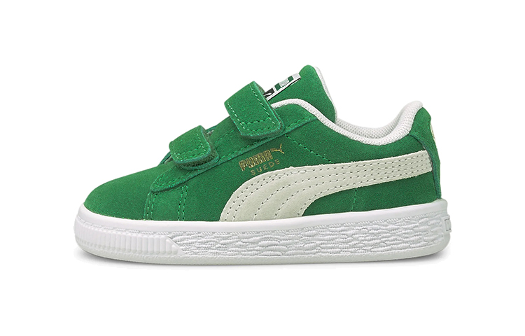 Buy (TD) Puma Suede Anak 'Teams Hijau Putih' 380568-02