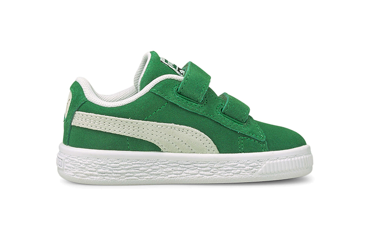 Order (TD) Puma Suede Anak 'Teams Hijau Putih' 380568-02